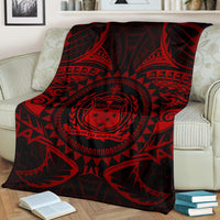 Samoa Polynesian Premium Blanket - Samoa Red Seal - Polynesian Pride