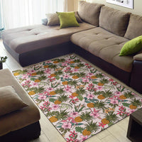 Tropical Pineaapple Rug - Polynesian Pride