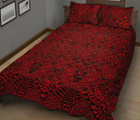 Hawaii Quilt Bed Set Polynesia Lauhala Mix AH - Polynesian Pride