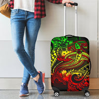 Samoa Luggage Covers - Reggae Shark Polynesian Tattoo Reggae - Polynesian Pride