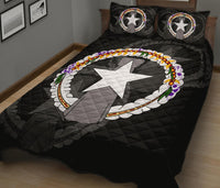 Nothern Mariana Islands Polynesian Quilt Bed Set - Polynesian Pride