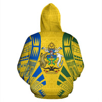 Solomon All Over Hoodie Polynesian Tattoo Style - Polynesian Pride