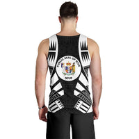 Niue Men Tank Top - Polynesian Tattoo Black - Polynesian Pride