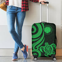 Northern Mariana Luggage Covers - Tentacle Turtle Green - Polynesian Pride