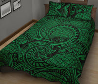 Hawaii Quilt Bed Set Polynesia Maori Lauhala AH - Polynesian Pride