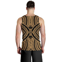 Polynesian Tradition Gold Hawaii Men's Tank Top - Polynesian Pride