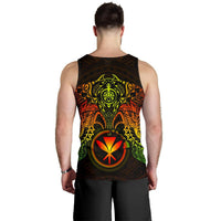 Polynesian Hawaii Men's Tank Top - Reggae Turtle Manta Ray - Polynesian Pride