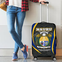 Nauru Polynesian Luggage Covers - Nauru Spirit (Original) Blue - Polynesian Pride