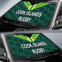 Cook Islands Rugby Auto Sun Shades - Polynesian Pride