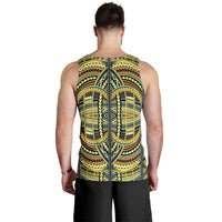 Polynesian Men's Tank Top Yellow - Polynesian Pride