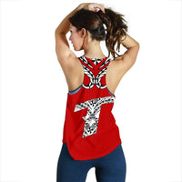 Tonga Tribal Pattern Women Tank Top - Polynesian Pride