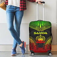 Samoa Polynesian Chief Luggage Cover - Reggae Version - Polynesian Pride