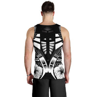 Polynesian Tattoo Men Tank Top Hibiscus K9 - Polynesian Pride