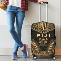 Fiji Polynesian Chief Luggage Cover - Gold Version - Polynesian Pride