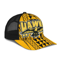 Hawaii - Nanakuli High Mesh Back Cap - AH - Polynesian Pride