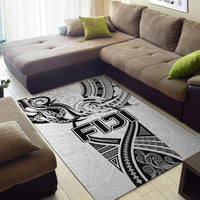 Fiji Rugby Area Rug Polynesian Waves Style - Polynesian Pride
