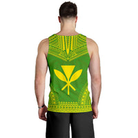Kanaka Maoli Men's Tank Top - Polynesian Chief Flag Version - Polynesian Pride