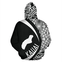Kauai Kanaka Maoli Polynesian Hoodie Circle Style - Polynesian Pride