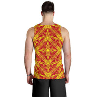 Polynesian Men's Tank Top Orange - Polynesian Pride