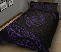 Palau Quilt Bed Set - Purple - Frida Style - Polynesian Pride