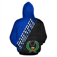 Pohnpei Polynesian Hoodie Pohnpei Flag - Polynesian Pride