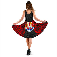 Tahiti Polynesian Midi Dress - Tahitians Spirit - Polynesian Pride