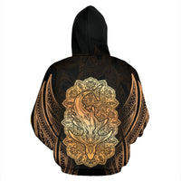 Wild Shark Polynesian Hoodie - Polynesian Pride