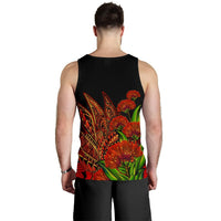 Polynesian Hawaii Men's Tank Top - Ohia Lehua - Polynesian Pride