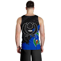 Pohnpei Special Grunge Flag Black Men's Tank Top A0 - Polynesian Pride