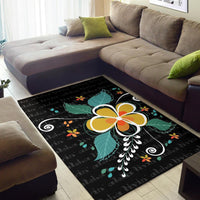 Aloha Hibiscus Art Area Rug AH - Polynesian Pride