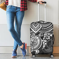 Vanuatu Polynesian Luggage Covers - White Turtle WHITE - Polynesian Pride