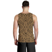 Polynesian Culture Gold Hawaii Men's Tank Top - Polynesian Pride