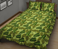 Tropical Green Quilt Bed Set - Polynesian Pride