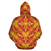 Polynesian Zip up Hoodie Tribal 03 - Polynesian Pride