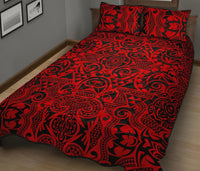 Hawaii Quilt Bed Set Polynesia Kakau Turtle AH - Polynesian Pride