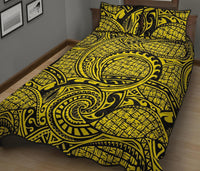 Hawaii Quilt Bed Set Polynesia Maori Lauhala AH - Polynesian Pride