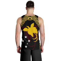 Papua New Guinea Men's Tank Top - Erudite Eye - Polynesian Pride