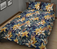 Vintage Floral Quilt Bed Set - Polynesian Pride