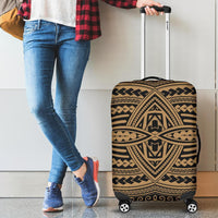 Polynesian Seamless Gold Luggage Covers Gold - Polynesian Pride