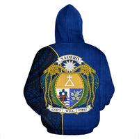 Nauru All Over Hoodie Micronesian Shoulder Style - Polynesian Pride