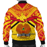 Papua New Guinea Rugby Men Bomber Jacket PNG - The Kumuls - Polynesian Pride