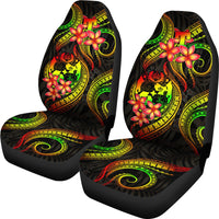 Tonga Polynesian Car Seat Covers - Reggae Plumeria - Polynesian Pride
