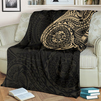 Polynesian Tattoo Style Blanket 1 A7 - Polynesian Pride