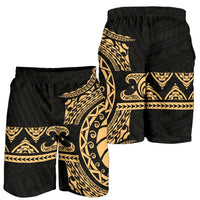 Polynesian All Over Print Men's Short - Gold Version - Polynesian Pride