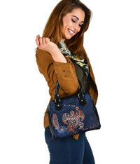 Personalized - Hawaii Kakau Polynesian Aloha Turtle Map Shoulder Handbag - Special Edition - Polynesian Pride