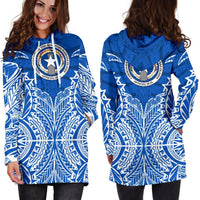 Northern Mariana Islands Hoodie Dress - Northern Mariana Islands Seal Premium - Polynesian Pride