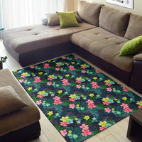 Tropical Hibiscus Rug - Polynesian Pride