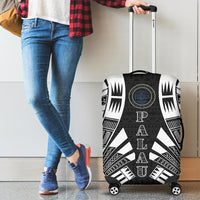 Palau Luggage Cover - Polynesian Tattoo Black - Polynesian Pride