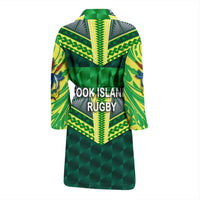 Cook Islands Ruby Men's Bath Robe Style - Polynesian Pride
