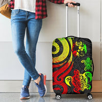 Tonga Polynesian Luggage Covers - Reggae Tentacle Turtle - Polynesian Pride